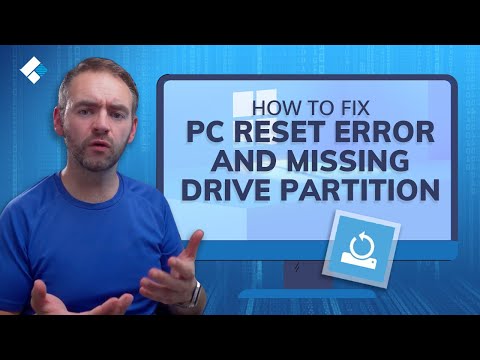 How to Fix Unable to Reset Your PC and A Required Drive Partition Is Missing?