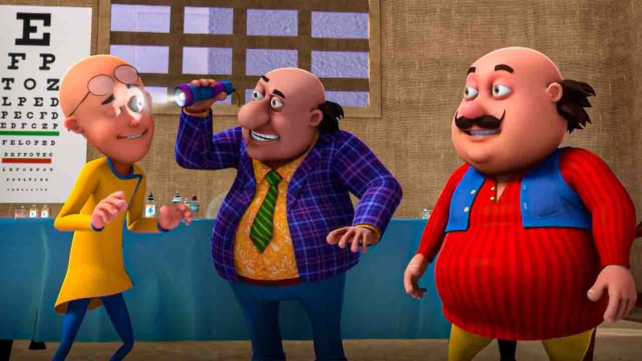 డాక్టర్ ఝట్కా నే ఖోలా ఐస్ క్లినిక్ | Motu Patlu | Dr. Jhatka opened eyes clinic