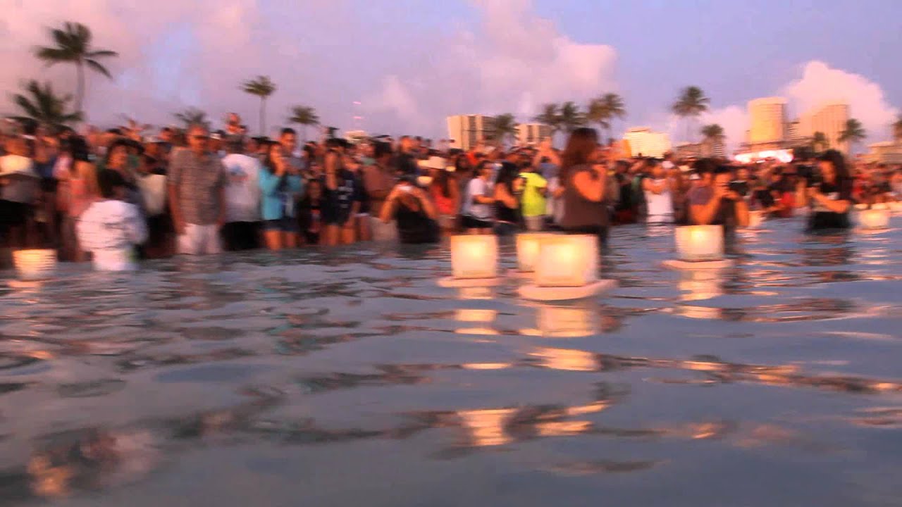lantern floating hawaii 2013 youtube
