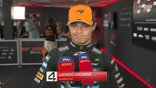 Lando Norris & Oscar Piastri INTERVIEW Post-QUALIFYING Hungarian GP