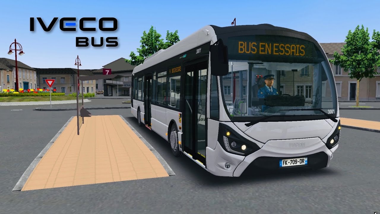 OMSI 2 - IvecoBus Crealis 12 GNV Cursor 9 en test pour le réseau Horizon de Châteauroux
