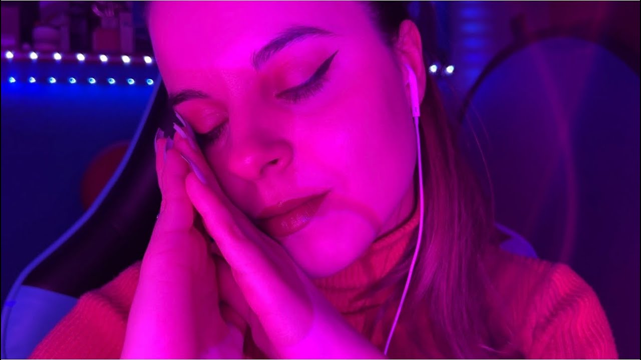 ASMR Susurros con eco, agua, tapping y musica relajante ♡
