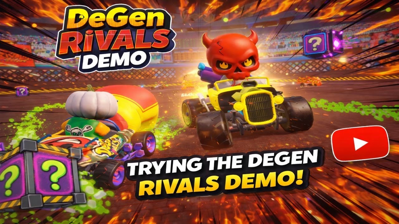 This Game Is PURE CHAOS! | DeGen Rivals Demo Gameplay