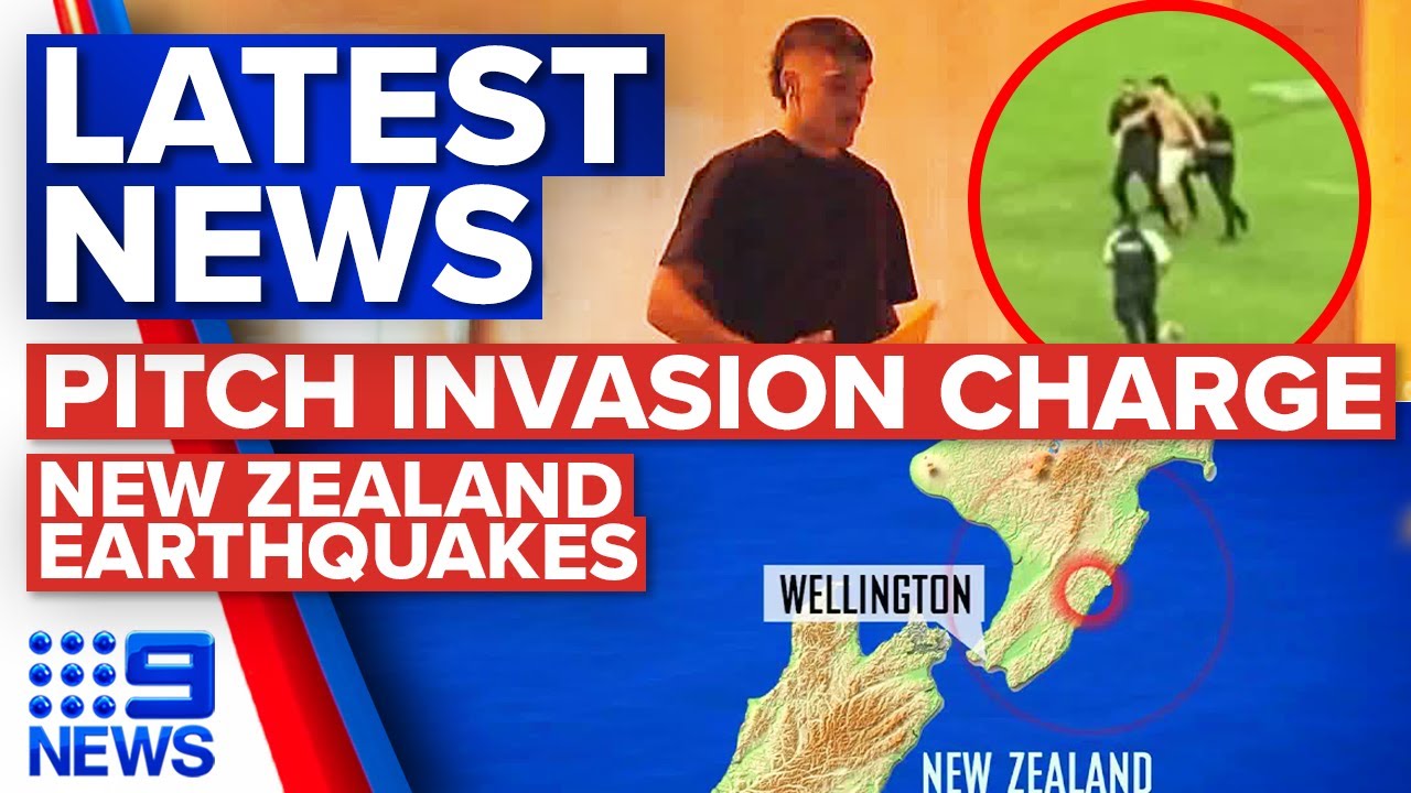 Pitch Invader Charged After Storming NRL Match New Zealand Earthquakes pitch-invader-charged-after-storming-nrl-match-new-zealand-earthquakes