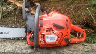 In and around the mess a standing Spruce ! Brand new 576XP first day at work.