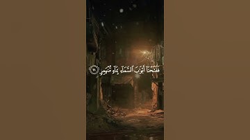 فَدَعَا رَبَّهُ أَنِّي مَغْلُوبٌ فَانتَصِرْ ) #سورة_القمر