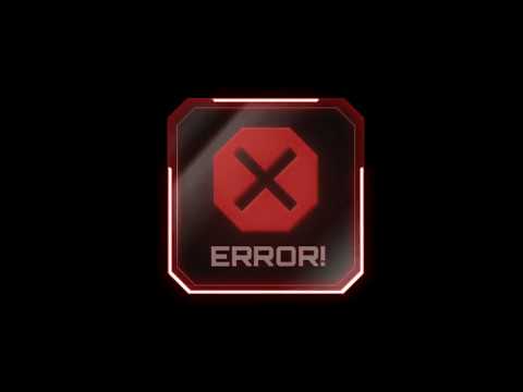 Error animation video || green screen effect || Techworld