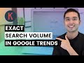 How To Get Search Volume In Google Trends Using Keywords Everywhere