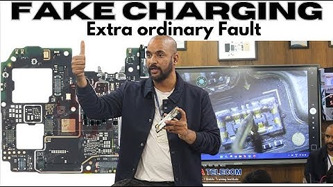 MTK CPU Circuit: Fake Charging, DP/DM ,Charging IC ,Sense Line All functional,Extraordinary Tracing