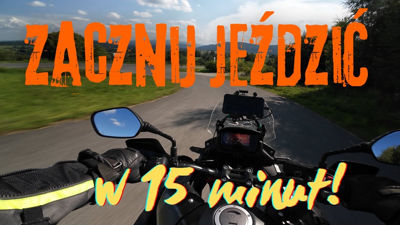 Jak jeździć na motocyklu w 15 minut . Wszystko co musisz wiedzieć, żeby bezpiecznie zacząć .