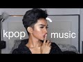 Beauty guru intros with kpop music