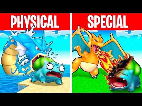 We Chose PHYSICAL vs SPECIAL ATTACK Starter Pokémon!