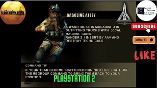 GAMEPLAY DELTA FORCE BLACK HAWK DOWN MISSION : GASOLINE ALLEY screenshot 2