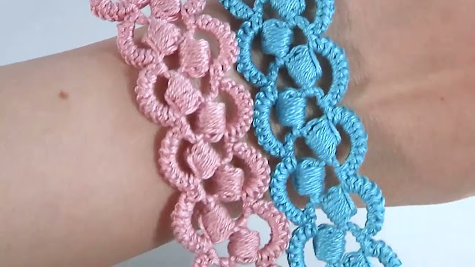 Crochet Simple Cord Lace Ribbon Pattern 