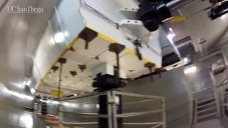 Underneath UC San Diego's Shake Table