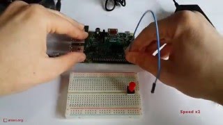 JavaScript for IoT: Controlling a Button on Raspberry Pi via Node.js