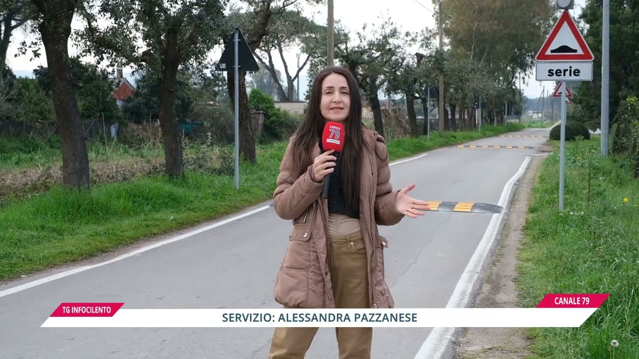 Capaccio Paestum, installati dossi artificiali in Via Quistione: ecco gli interventi completi