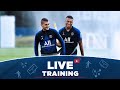 Le premier entraînement collectif en Live avec Patrick Mboma ! 🔴🔵