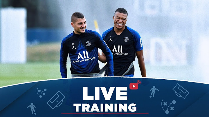 Le premier entraînement collectif en Live avec Patrick Mboma ! 🔴🔵
