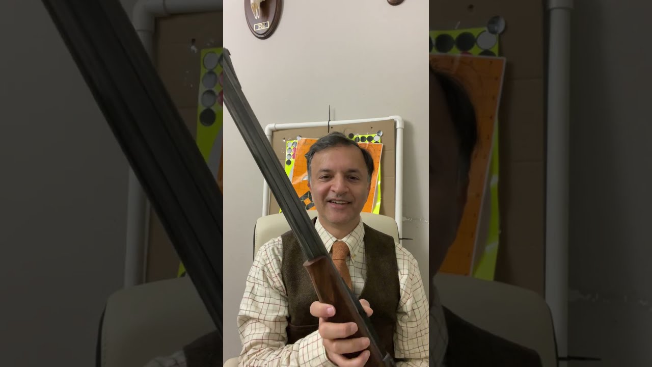 تجربیات تیراندازی با تفنگ شکاری دو لول گلوله زن -  براونینگ کالیبر ۹.۳ در ۷۴ میلیمتر آر