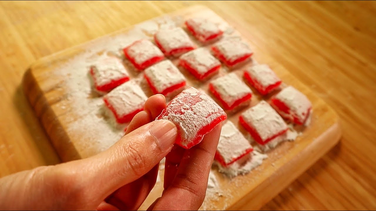 Resepi Turkish Delight Homemade tanpa Cream of Tartar BASICKELI YouTube