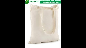 Túi Vải Bố Trơn | Túi Canvas Trơn | Túi Tote Trơn | May Túi Vải Bố Trơn Giá Rẻ