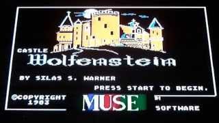 Classic Gaming - Castle Wolfensten for the Atari 8-Bit