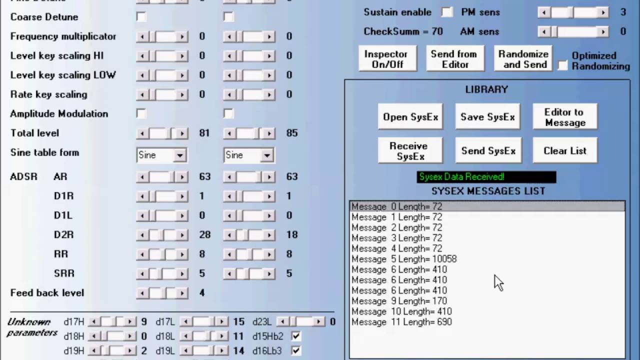 Yamaha PSS 480 Programming Example - YouTube