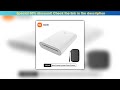 Top Xiaomi AR Printer 300dpi Portable Photo Mini Pocket With DIY Share 500mAh Picture Printer Pocke