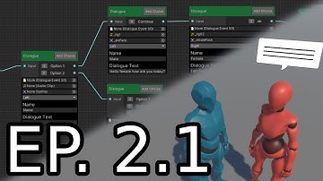 Unity Dialogue Editor Tutorial made with graph view Part 2.1 - Nodes