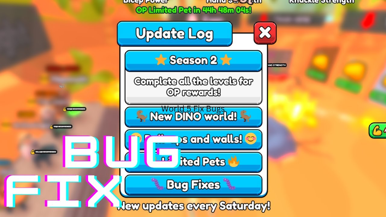 GOOD NEW GUYS NEW UPDATE BUG FIX!!!!! - YouTube