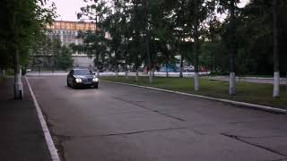 Mercedes w210 2.4 мкпп, ВЫХЛОП БЕРНАУТ ДРИФТ