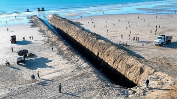 Duitsland haalt tonnen zand uit de bodem van de Oostzee, binnen vijf jaar verandert alles