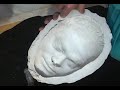 Изготовление маски с лица по гипсовой форме (Уроки скульптуры и рисунка)