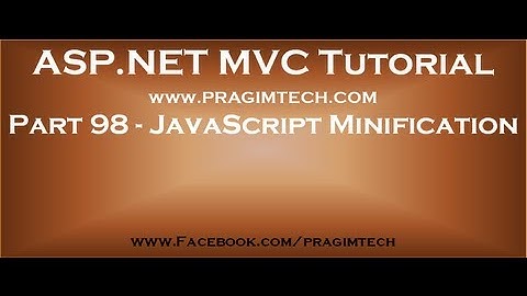 Part 98   What is JavaScript minification