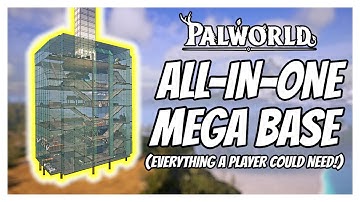 I Built an ALL-IN-ONE MEGA BASE in Palworld (and You Can TOO!) | Palworld