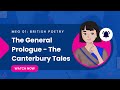 The General Prologue | MEG 01 | Block 1 | British Poetry | IGNOU
