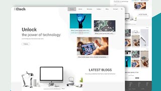 Design an Eye-Catching Content Creator Landing Page | HTML, CSS & Vanilla JS Tutorial