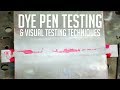 Dye Penetration and Visual Inspection Techniques