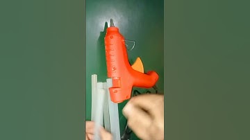 how to enter into a glue sticks in glue Gun #yt shorts video#viral trending video #The Red Bowl