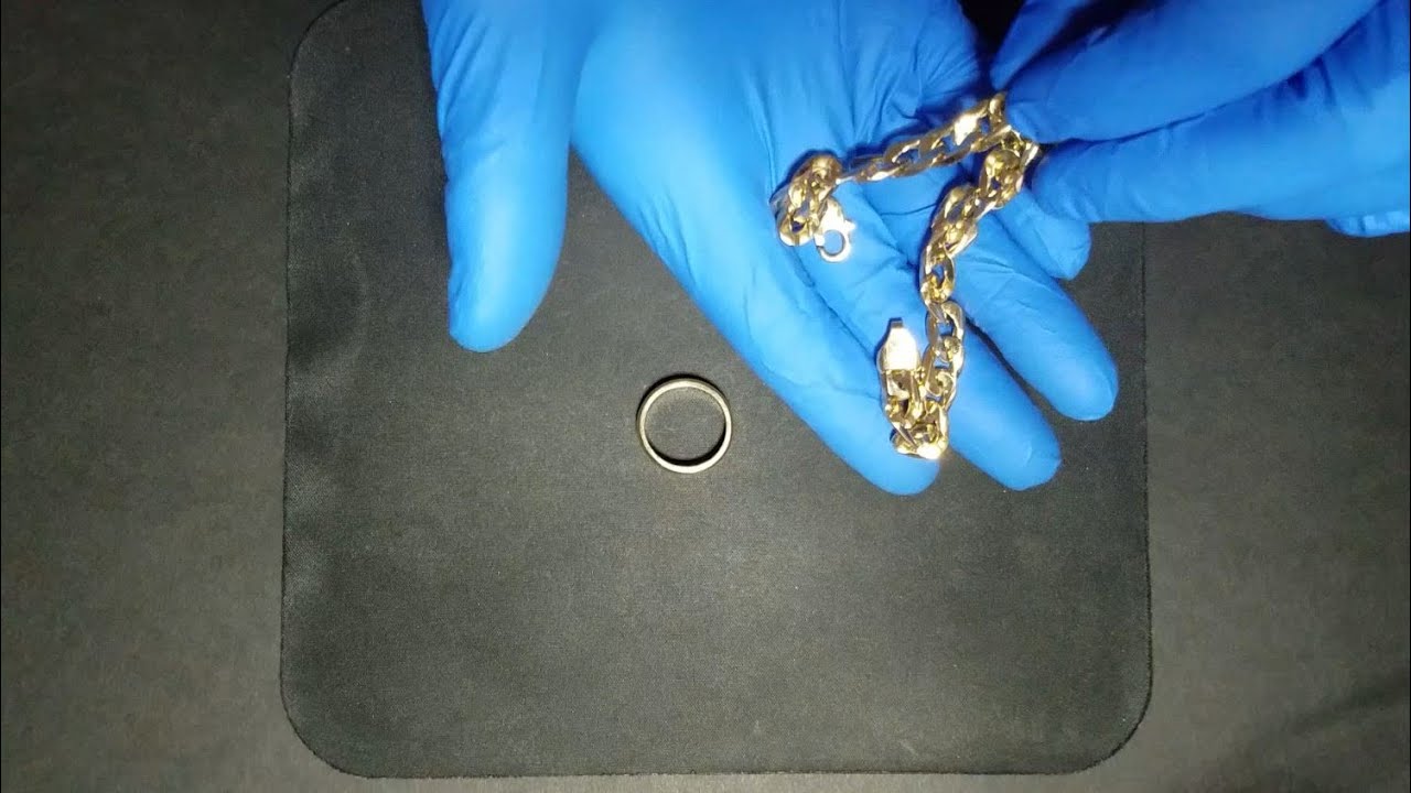 ASMR Gold Jewelry SOUNDS | Oddly Satisfying Gold SOUNDS