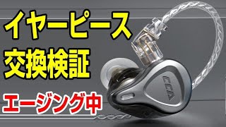 CCA CSN 1DD+1BA イヤーピース交換編