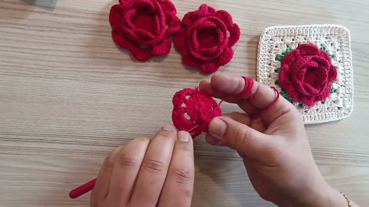 Bütün orgulerinizde kullanabileceğiniz gül motifi yapımını sizler için kanalıma yükledim🌹