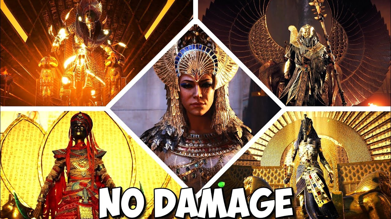 Pharaoh Rage Mode Assassin's Creed Origins : All Pharaohs Fights [ NO DAMAGE, Nightmare ...