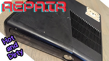 Repair Attempt: Xbox 360 Slim That Overheats (And Also Ridiculously Filthy)