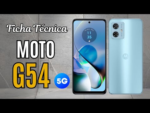 MOTO G54 5G  TODAS AS NOVIDADES - FICHA TÉCNICA 📱 @canaldwn