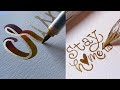 BEST CALLIGRAPHY DETAILING LETTERING WITH HANDLES MARKER