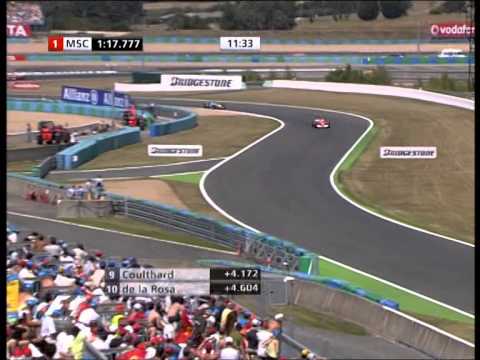 2006 French GP Qualifying - Schumacher vs Alonso