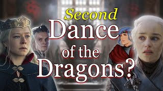 The Second Dance of the Dragons in ASOIAF