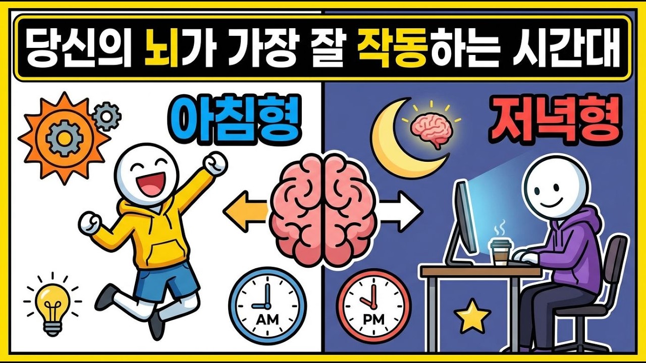 아침형 인간의 비밀: 당신의 뇌는 언제 최적일까?